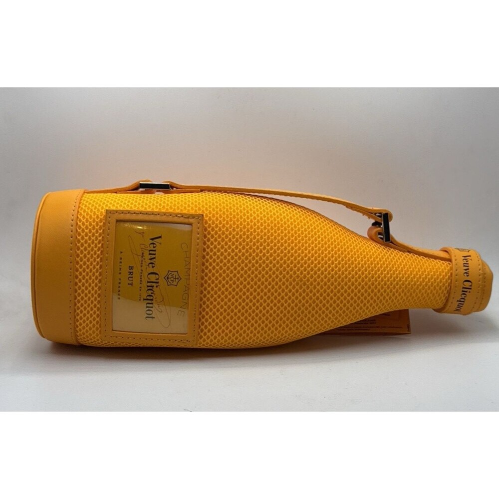 VEUVE CLICQUOT  Ice Jacket Champagne Bottle Cooler Carrier Bag Koozie NWT